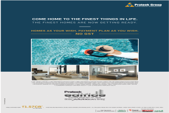 Homes with payment plans as your wish at Prateek Edifice in Noida